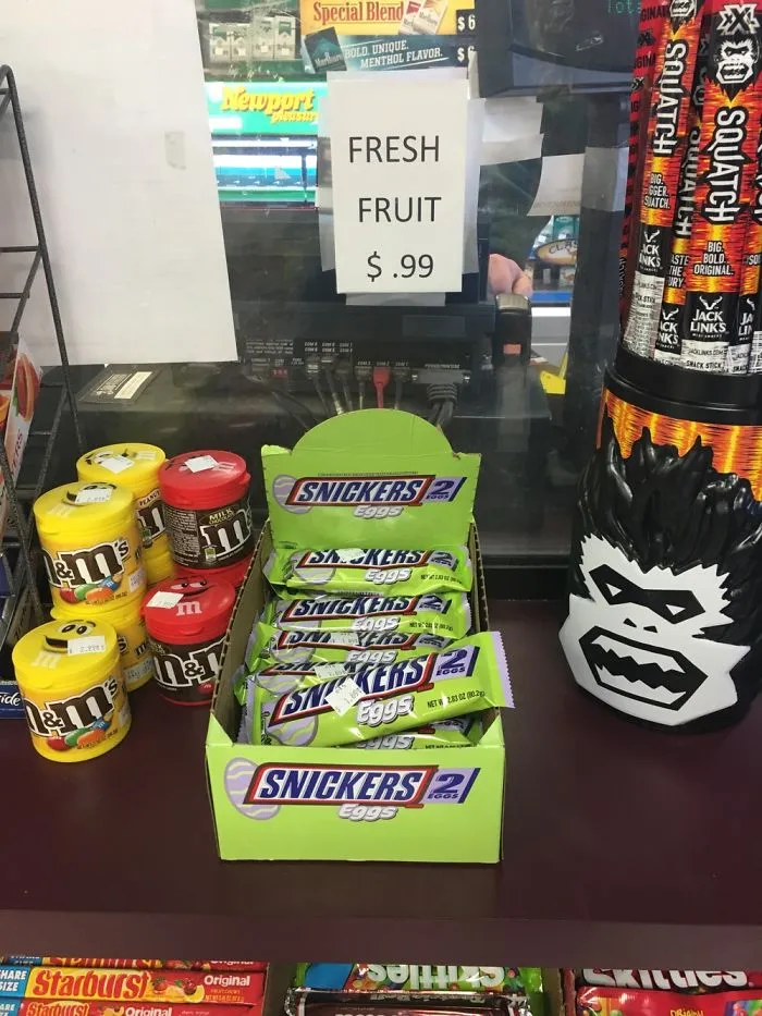Snickers Eggs Fruit