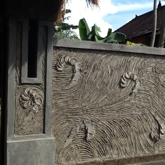 Our Balinese Fence In Sayan Ubud Indonesia ...