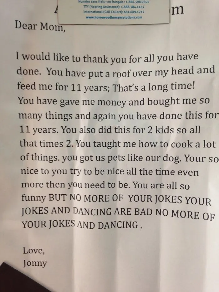 Mother's Day Letter