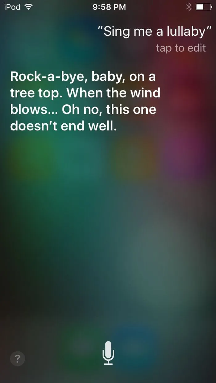 So I Asked Siri Some Questions...