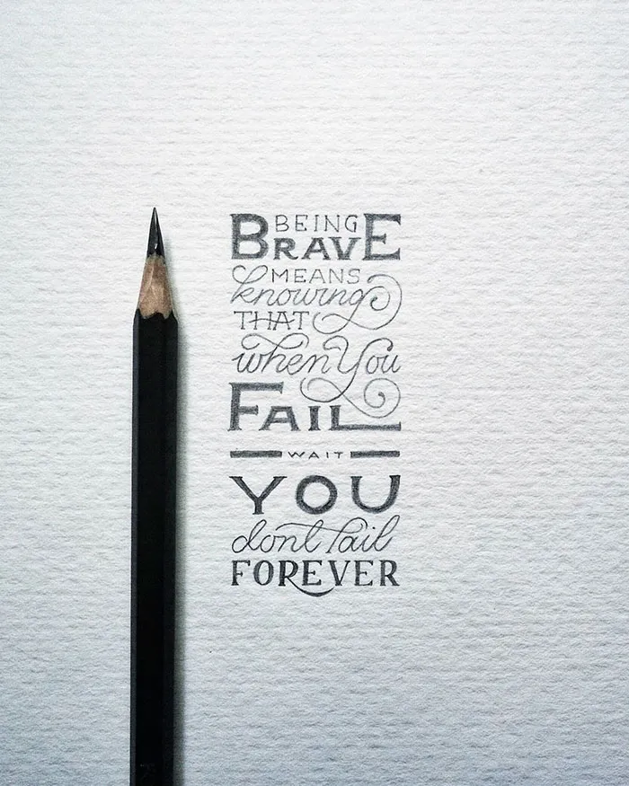 Tiny Letters Tell Brutally Honest Truth And Inspire To Be Yourself