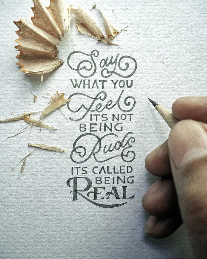 Tiny Letters Tell Brutally Honest Truth And Inspire To Be Yourself