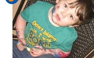 Nonverbal Preschooler Autistic Artist Painting His Expressions Into Masterpieces