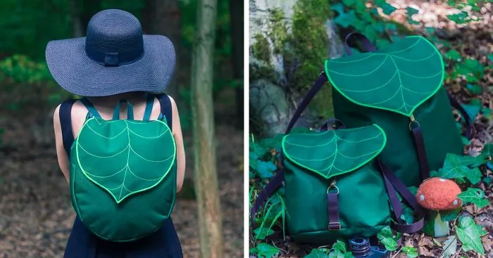 Leaf-Inspired Bags From Budapest