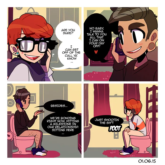 Artist Illustrates Her Long Distance Relationship Struggles And Joys
