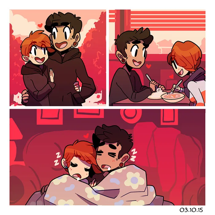 Artist Illustrates Her Long Distance Relationship Struggles And Joys
