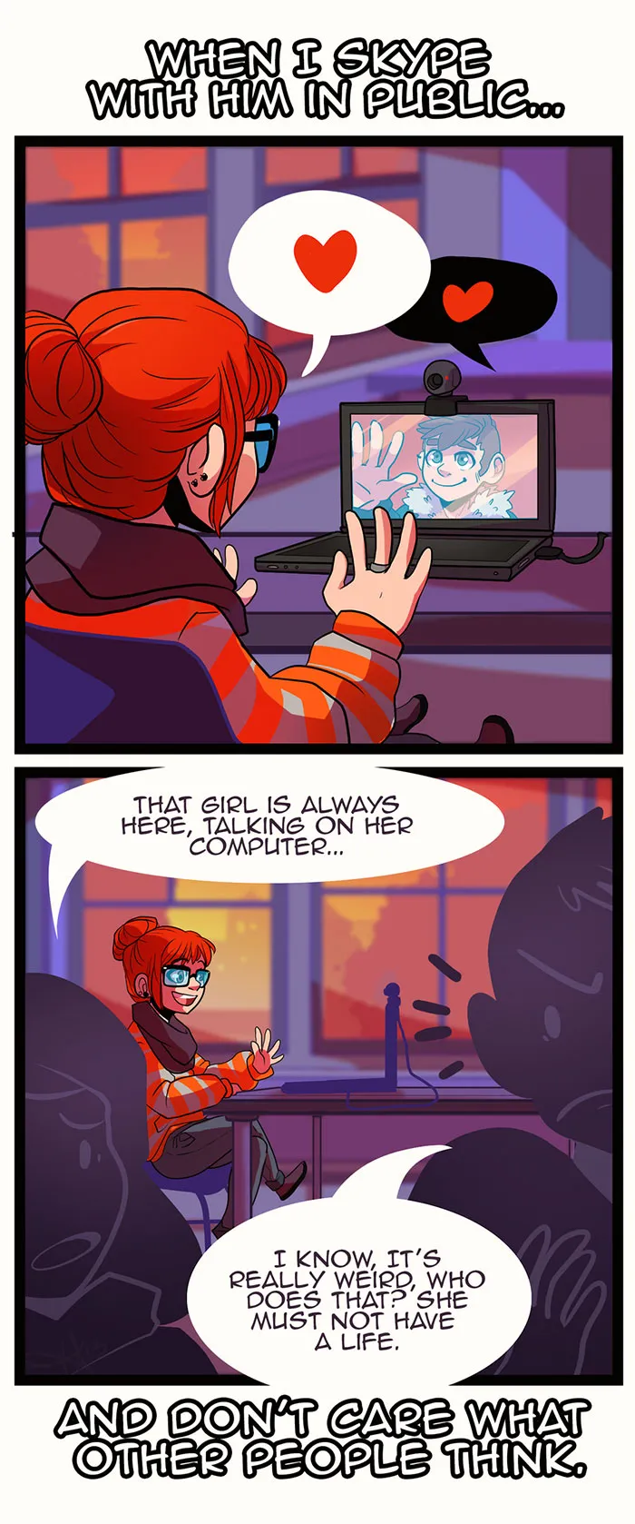 Artist Illustrates Her Long Distance Relationship Struggles And Joys