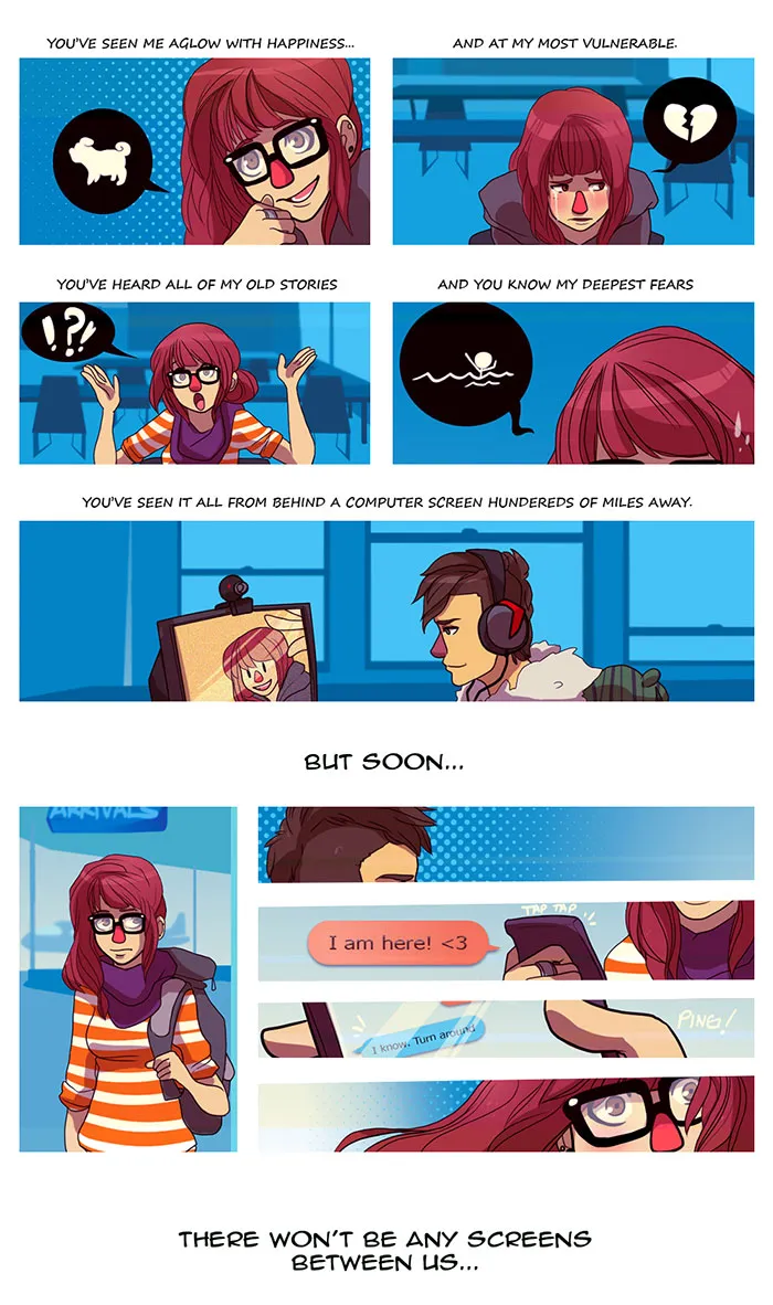 Artist Illustrates Her Long Distance Relationship Struggles And Joys