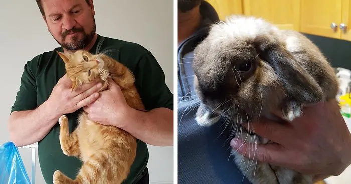 Man Refuses To Evacuate, Stays Behind To Feed All The Pets Left Behind In Wildfires