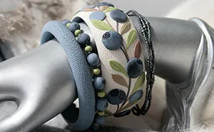Nature-Inspired Jewelry That I Sculpt Out Of Polymer Clay