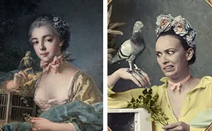10 Instagrammers Remake 10 Works From City Of Paris Museums