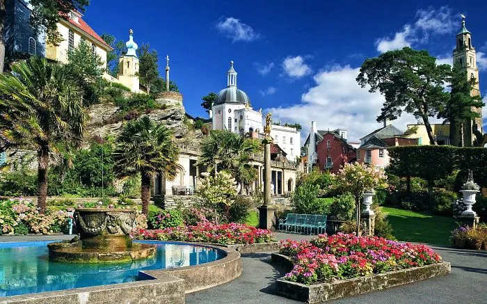 Portmerion , North Wales One Of The Most Beautiful And Quirky Town, Worth Seeing!