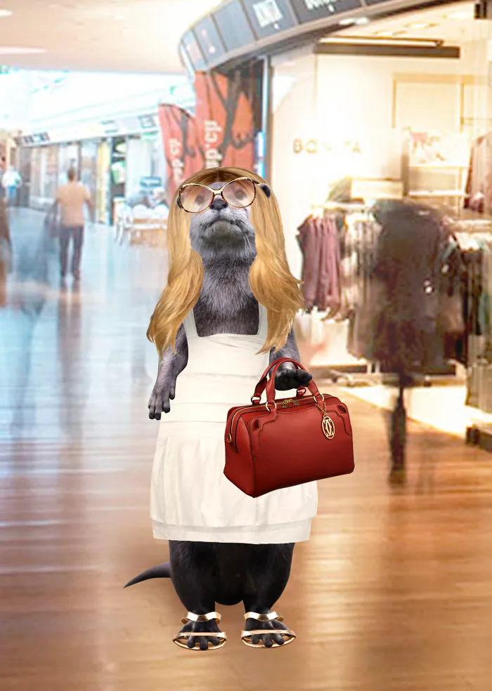 Or She'd Go Shopping Like All Other Sexy Ladies Would Do Xd