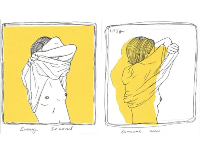 Young Artist Creates Insightful Illustrations Based On Her Life
