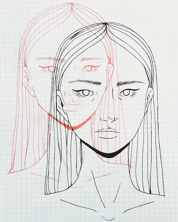 Young Artist Creates Insightful Illustrations Based On Her Life