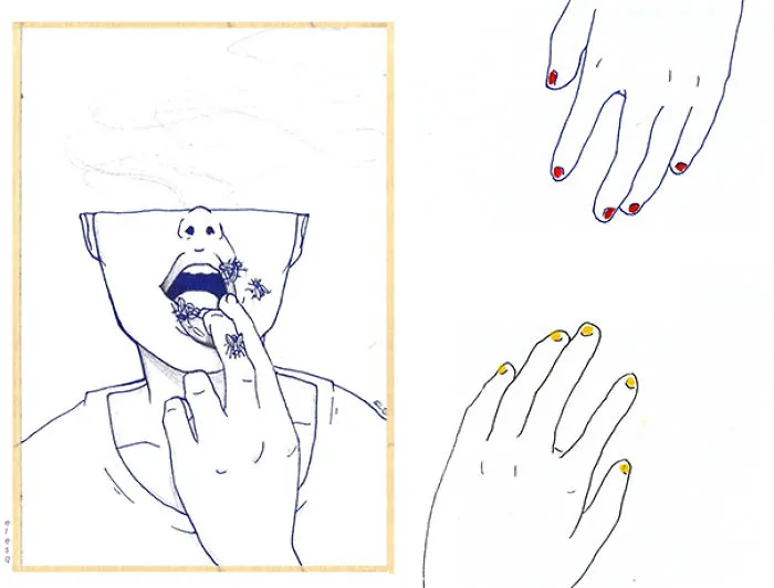 Young Artist Creates Insightful Illustrations Based On Her Life