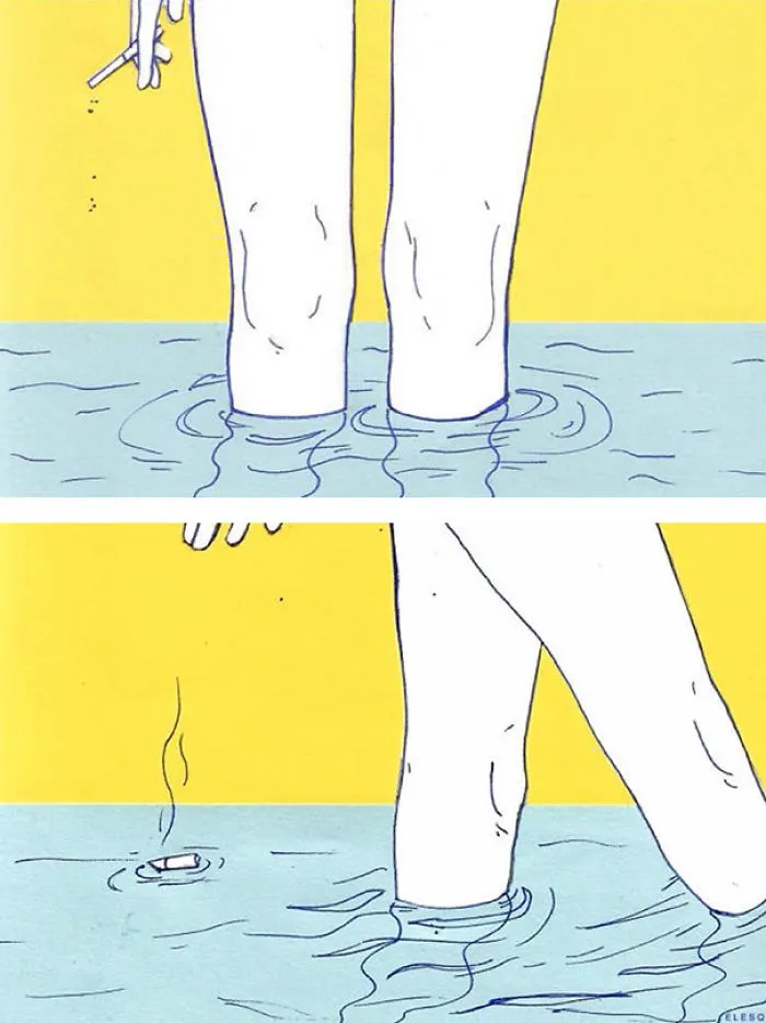 Young Artist Creates Insightful Illustrations Based On Her Life