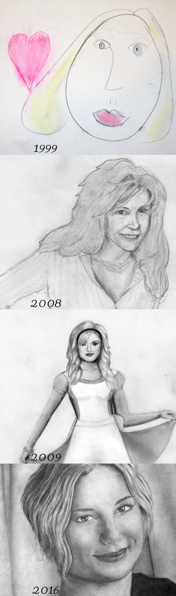 I Call This "four Blondes" - The Last Is A Current Wip, But It's The Most Recent Blonde. :)