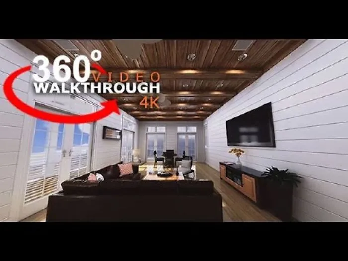 360 Degree Interactive Video In 3d Virtual Reality Animation