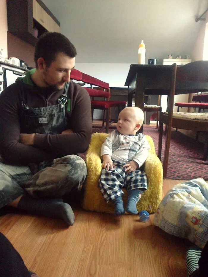 203 Dads With Their Babies Showing That Fatherhood Brings Out The Best In Men