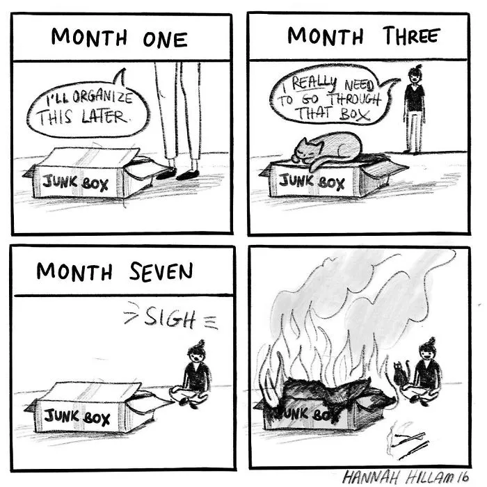 Artist Illustrates Daily Struggles Of A Modern Girl