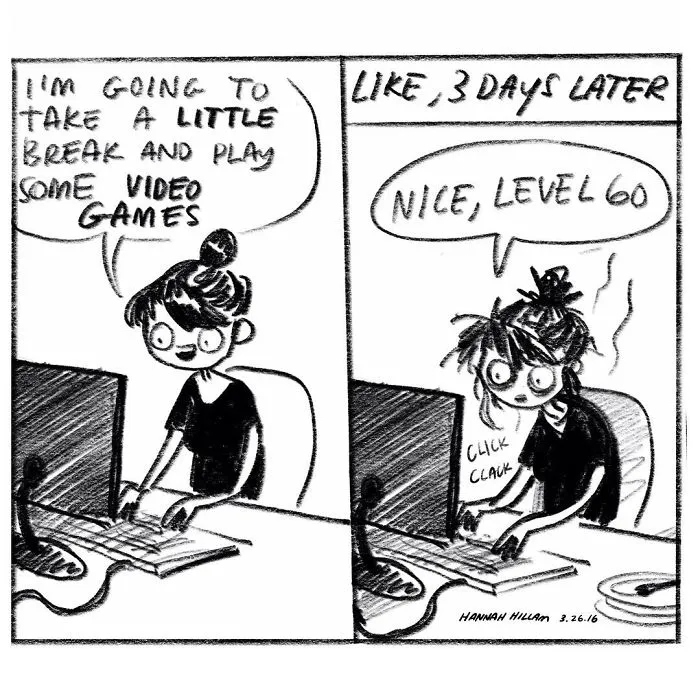 Artist Illustrates Daily Struggles Of A Modern Girl