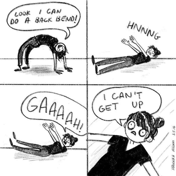 Artist Illustrates Daily Struggles Of A Modern Girl