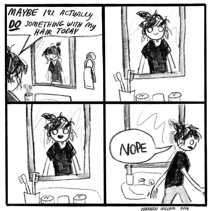 Artist Illustrates Daily Struggles Of A Modern Girl