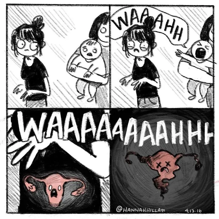 Artist Illustrates Daily Struggles Of A Modern Girl