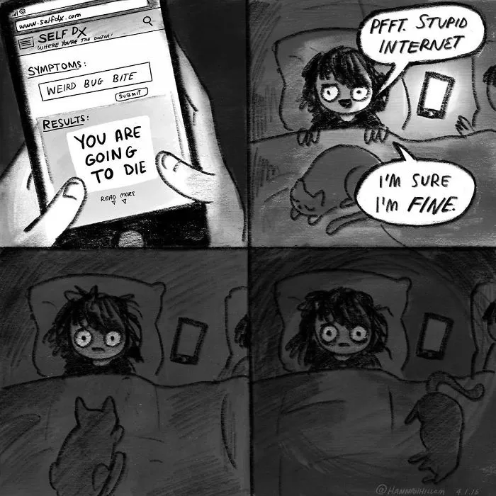Artist Illustrates Daily Struggles Of A Modern Girl