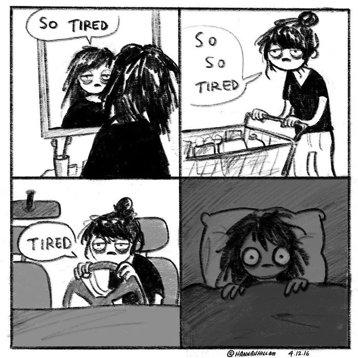 Artist Illustrates Daily Struggles Of A Modern Girl