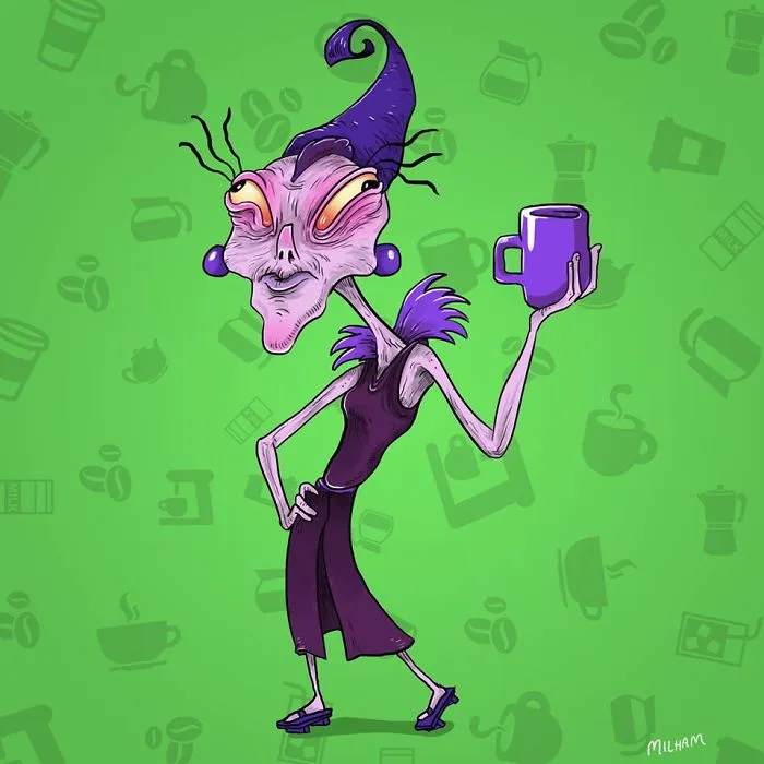 Yzma Before Coffee