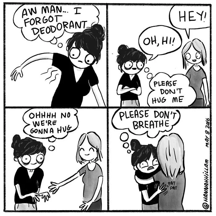 Artist Illustrates Daily Struggles Of A Modern Girl
