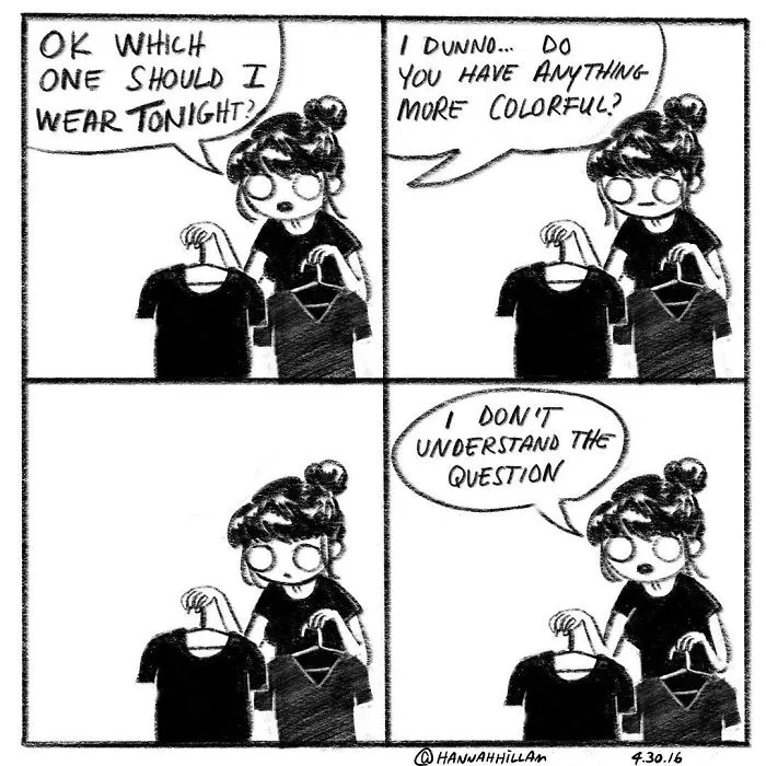 Artist Illustrates Daily Struggles Of A Modern Girl