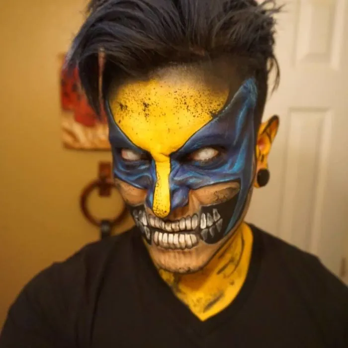 Makeup Artist Turns Himself Into Superheroes