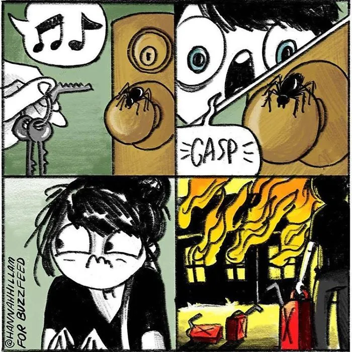 Artist Illustrates Daily Struggles Of A Modern Girl