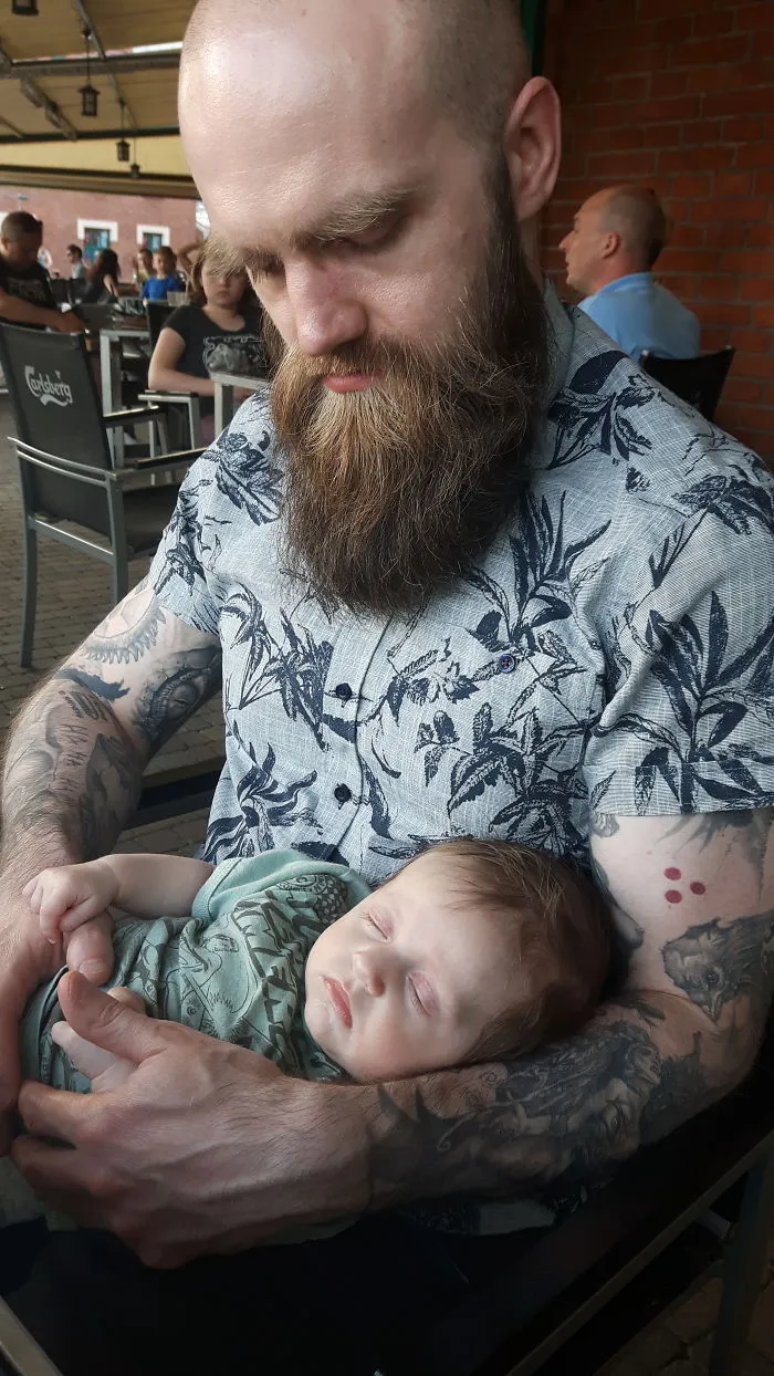 203 Dads With Their Babies Showing That Fatherhood Brings Out The Best In Men