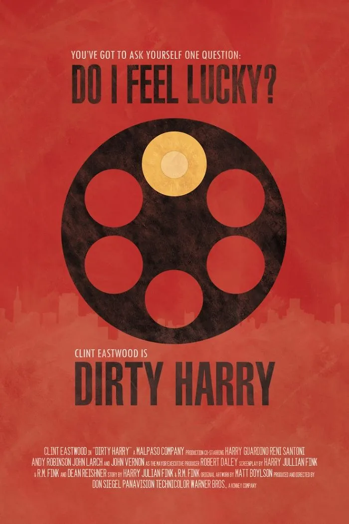 Poster for "Dirty Harry" movie