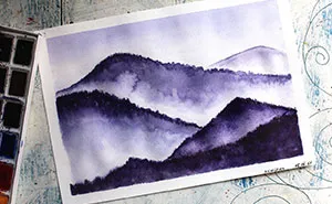 I Haven't Painted A Single Pic For 3 Years Since My Son Was Born, So I Started This 365 Watercolor Challenge