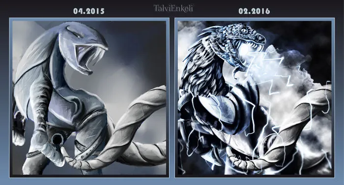 Digital Painting - 1 Year Of Difference!!