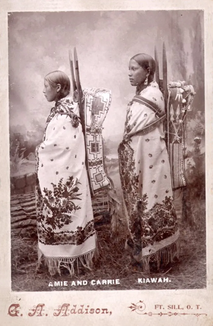 Amie And Carrie, Kiawah, By George A. Addison,1895