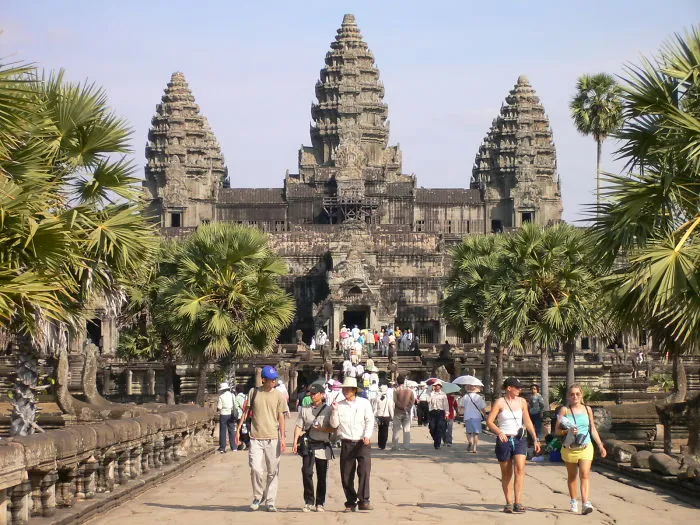 Angkorwat Temple In Cambodia