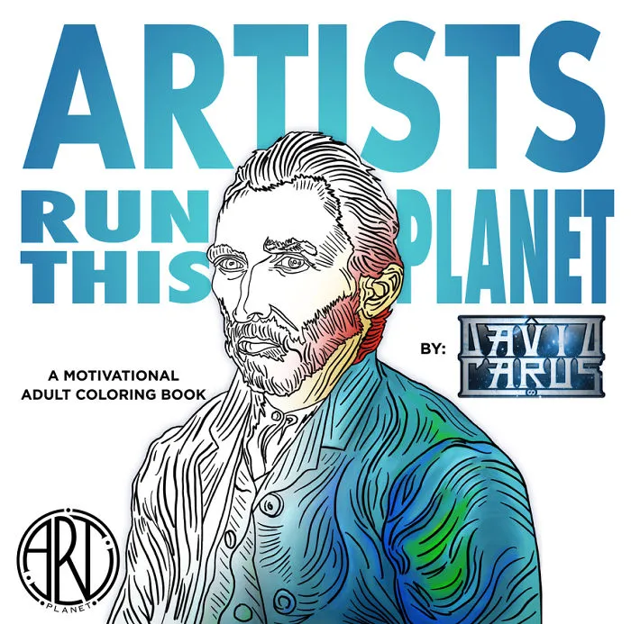 Artist Launches Creative Coloring Book On Kickstarter To Change The World