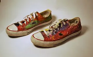 I Turned Ordinary Shoes Into Wearable Art