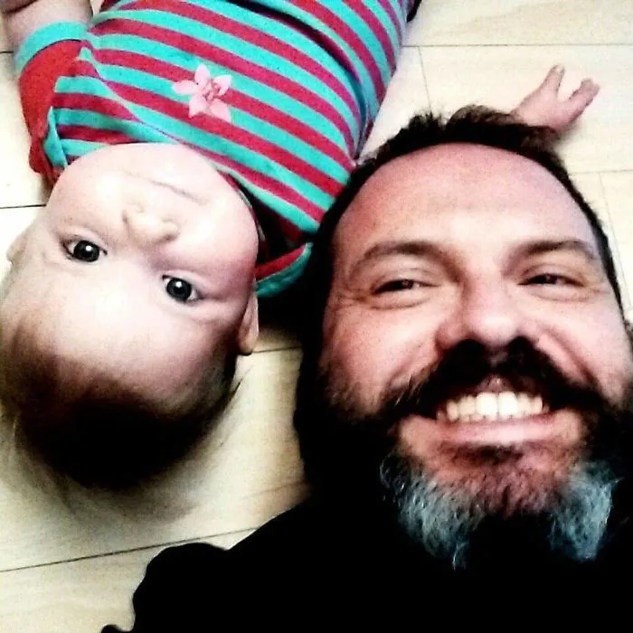 203 Dads With Their Babies Showing That Fatherhood Brings Out The Best In Men