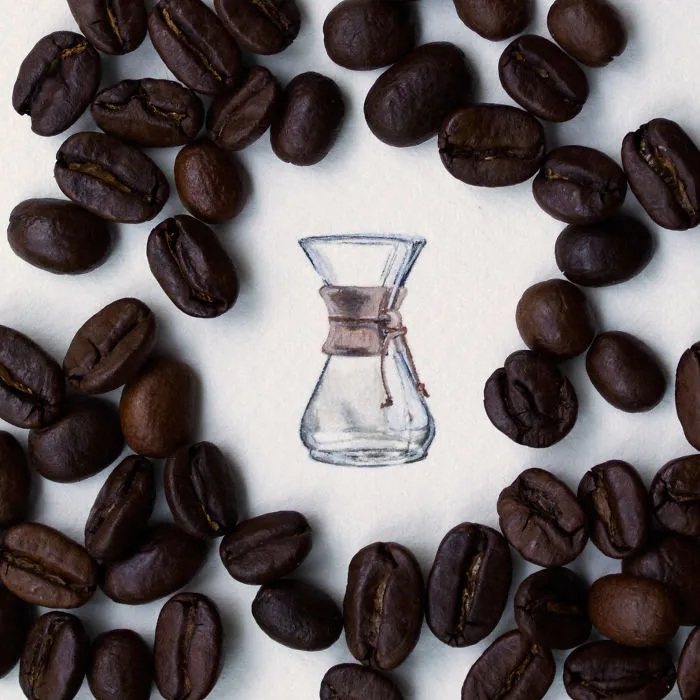 Chemex. This Little Chemex Cup Is Part Of A Mini Series For A Coffee And Dessert Bar In Zionsville, Indiana