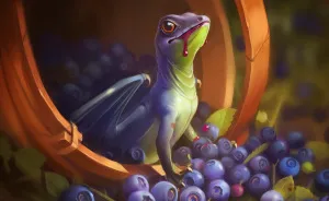 Fruit Dragons By Russian Artist Alexandra Khitrova