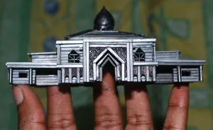 It Took Me 212 Hours To Create A Floating Mosque Out Of Graphite