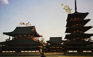 I Add Lazy Cats Stickers To Japanese Postcards