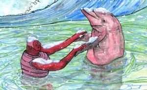 I'm Illustrating The Old Testament In Psychedelic Style
